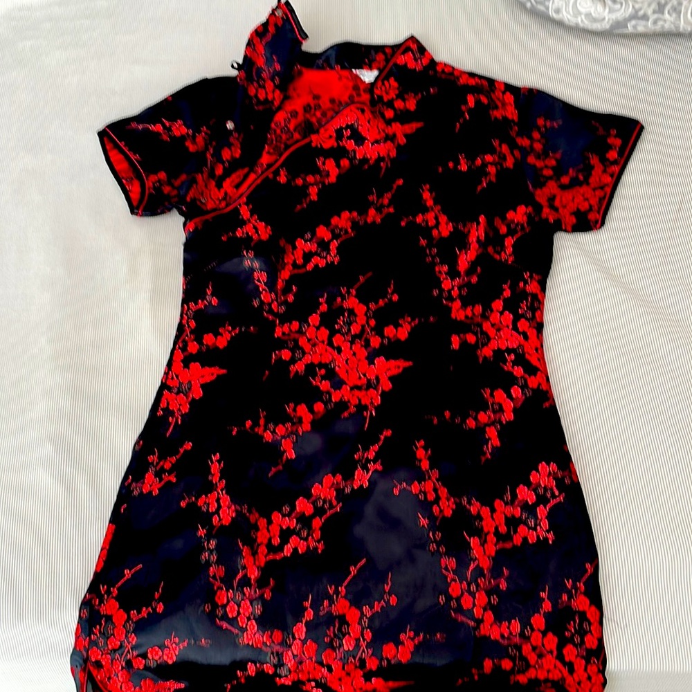 Red & Black Qipao